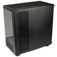GSI SmartAssembly ARGB Glass Micro-ATX PC case, mid tower, Micro-ATX, Tempered Glass - black, 750 watts Gold power supply image number null