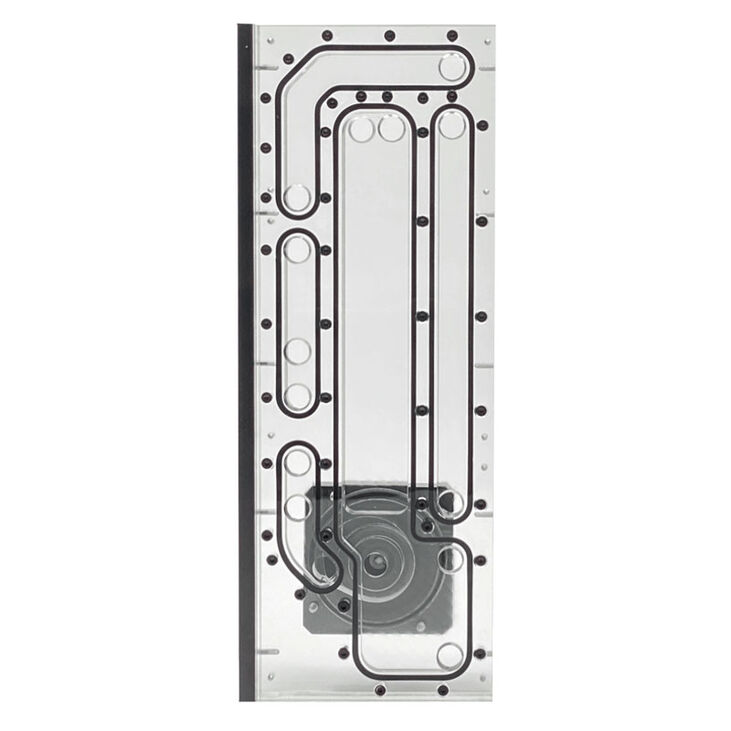 Stealkey Customs SK-Crossflow - O11D XL Evo Distroplate D5/DDC - Acrylic image number 1