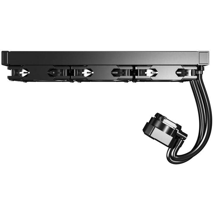 Montech HyperFlow Silent AiO Water Cooling - 360mm, black image number 4