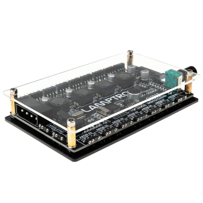 Lamptron CY816 controller for fans and ARGB - black image number 1