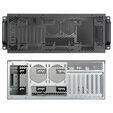 SilverStone RM4A Server-Geh&auml;use, 4HE Rackmount, SSI-EEB, Mesh - dunkelgrau image number null
