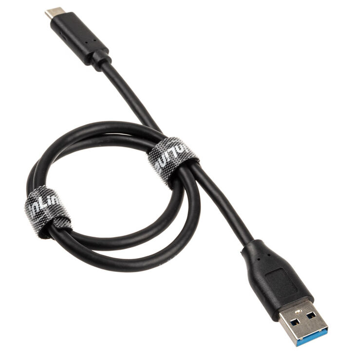 InLine USB 3.2 Gen.2 Kabel, Typ C auf A Stecker/Stecker, schwarz - 0,5m image number 1