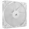 Corsair RS Series 140, PWM Fan - 140mm, white