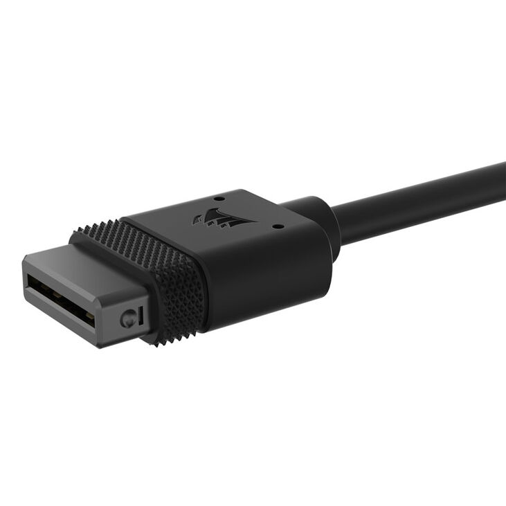 Corsair iCUE LINK Cable Connector straight - black, 10 cm 2-pack image number 3