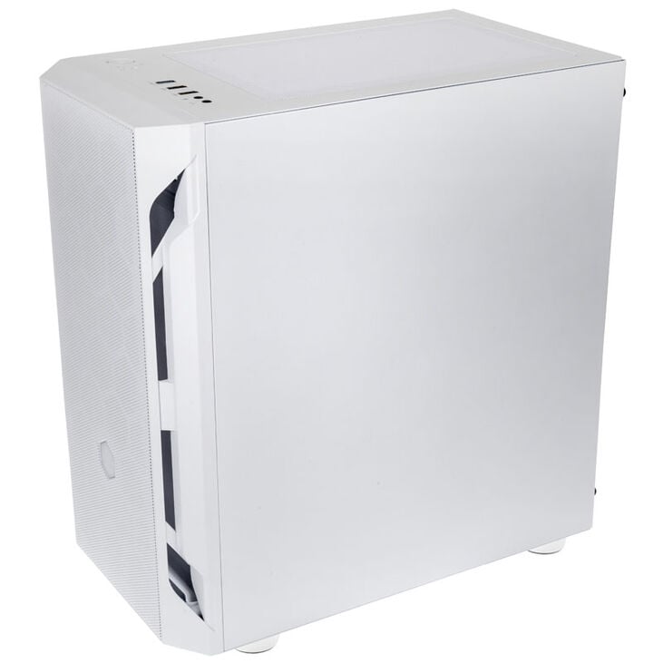 SilverStone Fara H1M Pro Micro-ATX Gehäuse, Tempered Glass - weiß image number 2