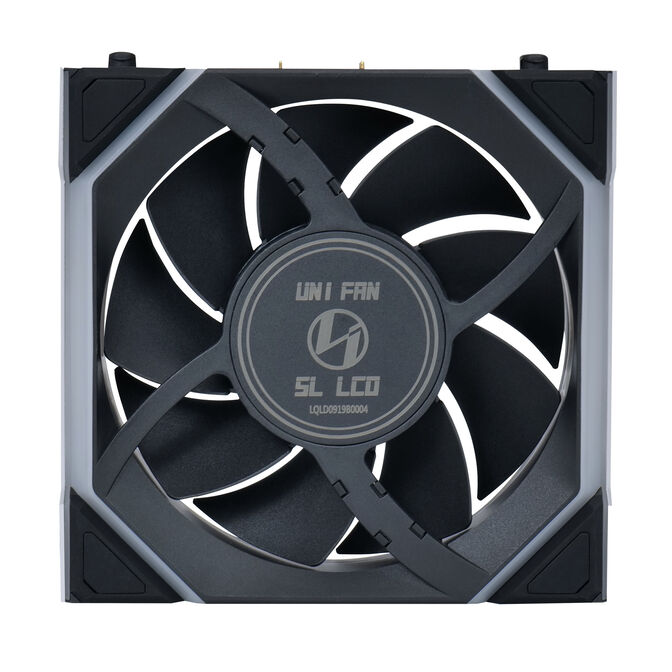 Lian Li UNI FAN SL Wireless LCD L&uuml;fter, ARGB, PWM, 3er-Pack inkl. Controller - 120 mm, schwarz image number 6
