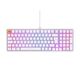 Glorious GMMK 2 Full-Size Gaming-Tastatur - Fox Switches, UK-Layout, weiß