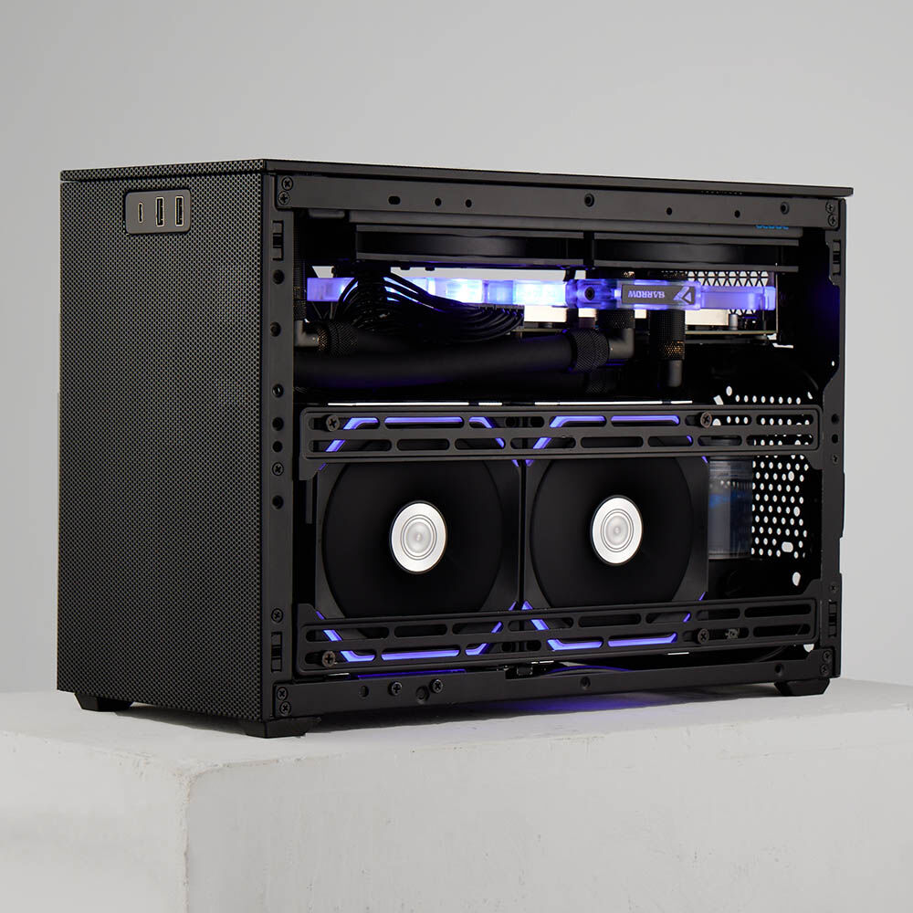 SSUPD Meshroom D PC Case, Mini Case, ATX - White