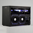 SSUPD Meshroom D PC Case, Mini Case, ATX - White image number null