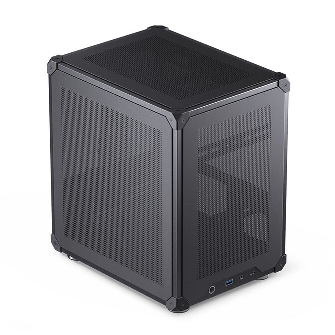 Jonsbo C6 PC-Geh&auml;use, Mini-Tower, Micro-ATX - schwarz image number 0
