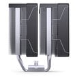 Jonsbo CR-3000E CPU-K&uuml;hler, Dual-Tower, RGB, 260W TDP - schwarz, 120mm image number null