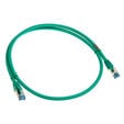 InLine Patch Cable Cat.6A, S/FTP (PiMf), 500MHz, green - 1m image number null