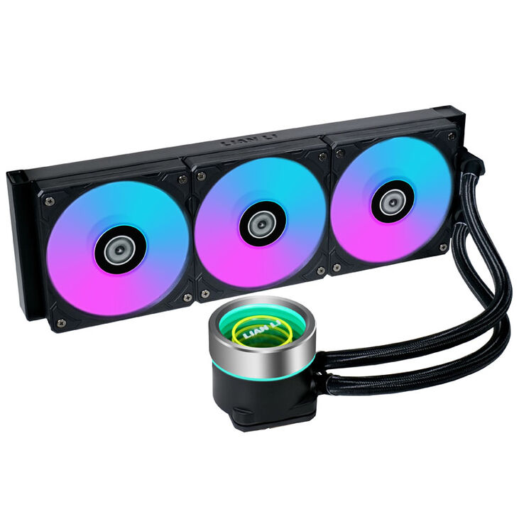 Lian Li GALAHAD II 360 Trinity AiO Cooler, ARGB - black image number 2
