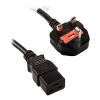 Kolink Premium-Netzkabel England (Type G) auf Kaltger&auml;testecker C19 - 1,8m