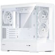 Zalman P30 V2 PC-Geh&auml;use, Mini-Tower, mATX, RGB, Tempered Glass - wei&szlig; image number null