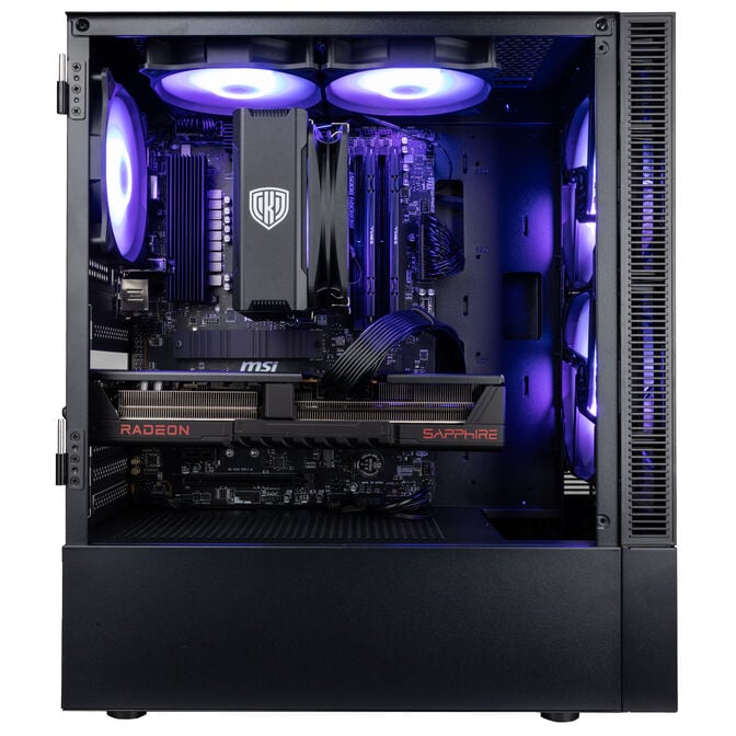 Gaming-PC Phantom, AMD Ryzen 5 9600, RX 9070 - Fertig-PC image number 2