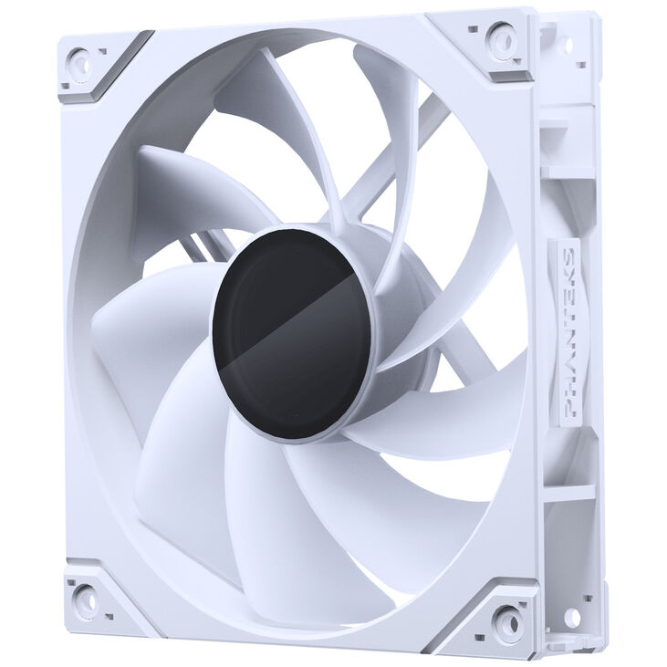PHANTEKS M25 Gen2 PWM D-RGB Lüfter 3er-Pack - Reverse Blade, 140mm, weiß image number 2