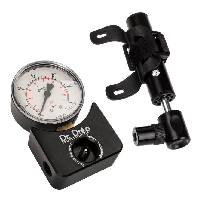 aqua computer Dr. Drop Professional pressure testing device including air pump image number 0