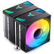 Jonsbo CR-3000 CPU-K&uuml;hler Dual Tower, ARGB - 2x 120 mm, schwarz image number null