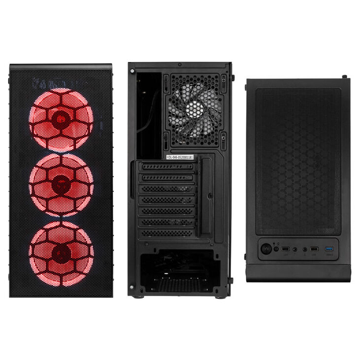 Kolink Observatory Lite Mesh ARGB Midi-Tower - schwarz image number 3