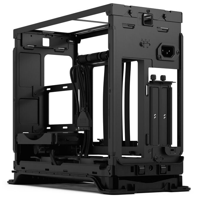 Fractal Design Era 2 Mini-ITX Case, Walnut Wood Panel &ndash; Grey image number 17