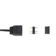 SilverStone ARGB 4-way splitter cable - 30cm image number null