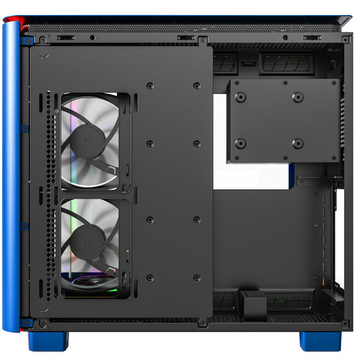 Montech KING 95 PRO Mid Tower, Tempered Glass, ARGB - Berlin Blue image number 6