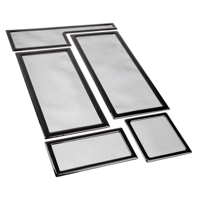 Demciflex Staubfilter Set CaseLabs Bullet BH7 - schwarz/schwarz image number 0