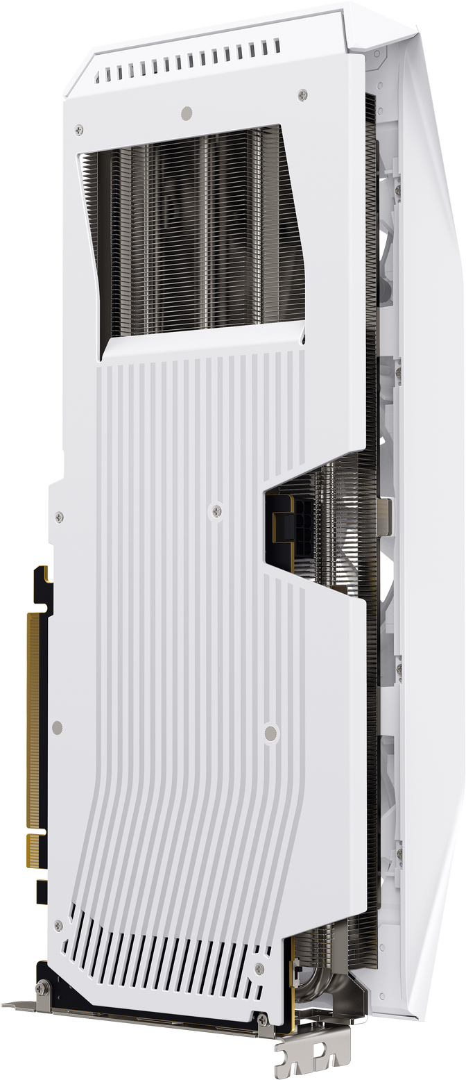 XFX Mercury Radeon RX 9060 XT OC White Gaming Edition Grafikkarte, 16384 MB GDDR6 image number 4