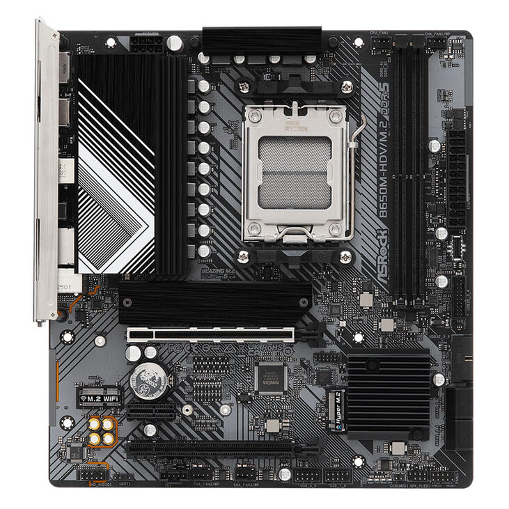 ASRock B650M-HDV/M.2, AMD B650 Mainboard - Sockel AM5, DDR5 image number 2