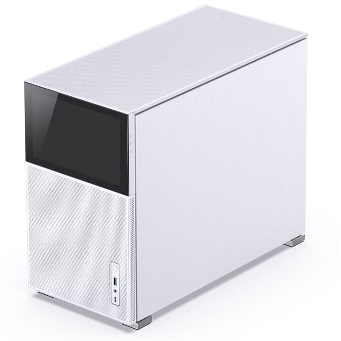 Jonsbo D31 MESH Screen Micro-ATX Geh&auml;use, Tempered Glass - wei&szlig; image number 2