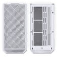 Jonsbo D400 PC-Geh&auml;use, Midi Tower, ATX, Tempered Glass - wei&szlig; image number null