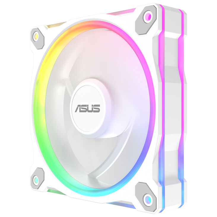 ASUS Prime MR120 ARGB Fan, PWM, Aura Sync - 120mm, white, triple-pack image number 8