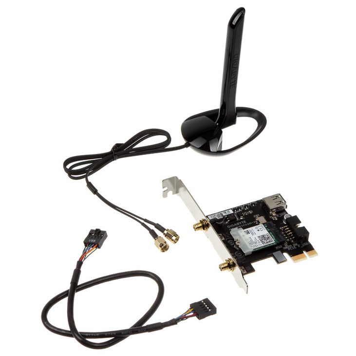 GIGABYTE WB1733D-I, WLAN + Bluetooth 5.0 Adapter PCIe 802.11ac image number 3