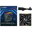 Lian Li UNI FAN TL Wireless LCD L&uuml;fter, ARGB, PWM - Reverse Blade, 120mm, schwarz image number null