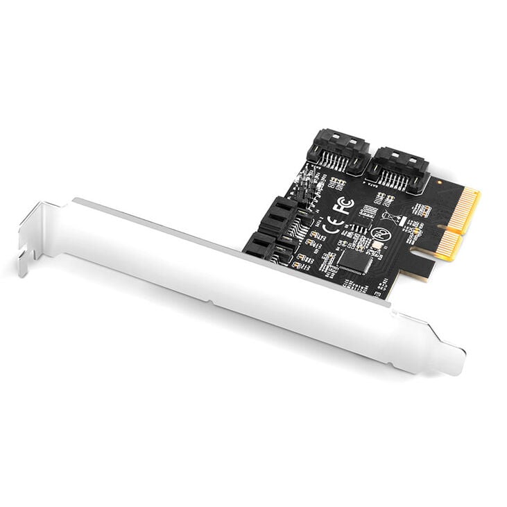 AXAGON PCES-SA4X4 PCIe Controller - 4x SATA 6G intern + Low Profile Blende image number 1