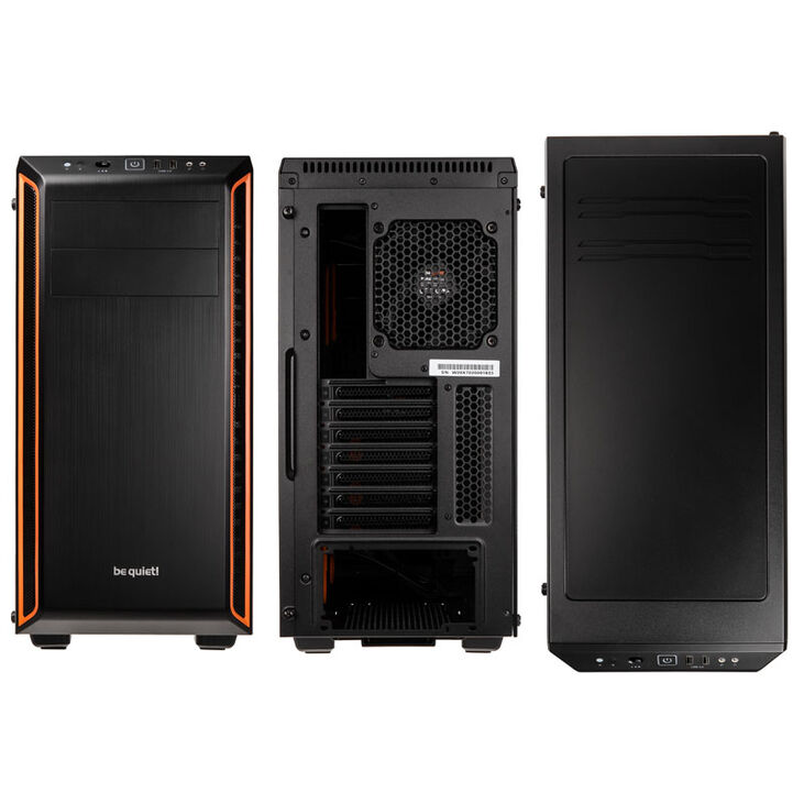be quiet! Pure Base 600 Mid Tower - orange Window image number 3