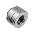 EK Water Blocks EK-Quantum Torque G1/4 Inch Extension Straight Fitting M/F 14 - Rotatable, Satin Titanium image number null