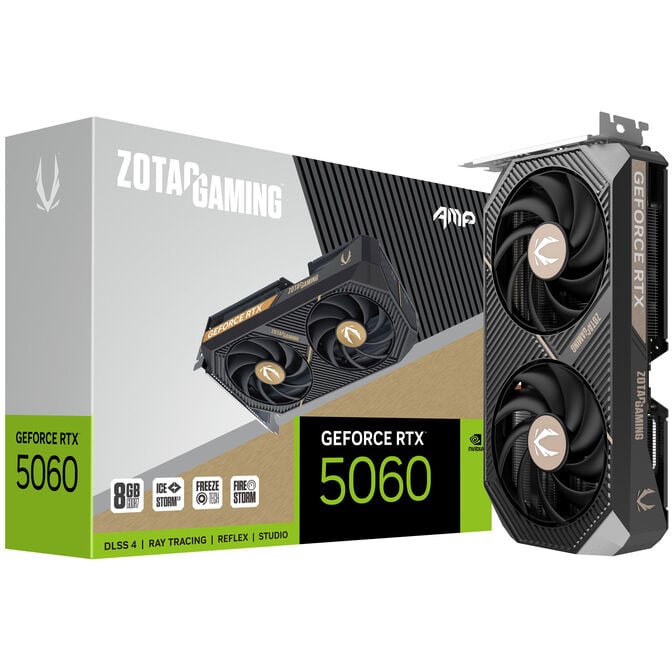 ZOTAC GAMING GeForce RTX 5060 AMP, 8192 MB GDDR7 image number 0