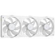 CORSAIR iCUE LINK RX360 II Unified Frame RGB Triple-Fan PWM-L&uuml;fter, 2.100U/min - mit Controller, wei&szlig; image number null