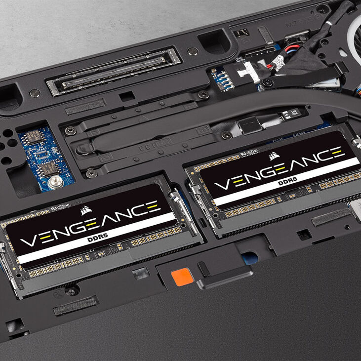 Corsair Vengeance DDR5-4800 RAM, SO-DIMM, CL40, - 16 GB, black image number 3