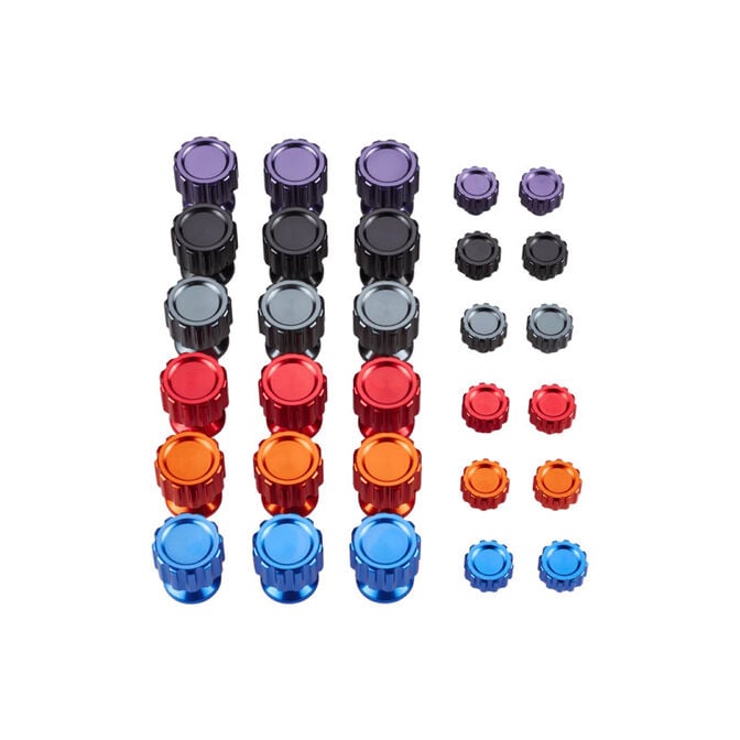 Asetek SimSports Aluminum Button Color Kit - 6 Farben image number 0