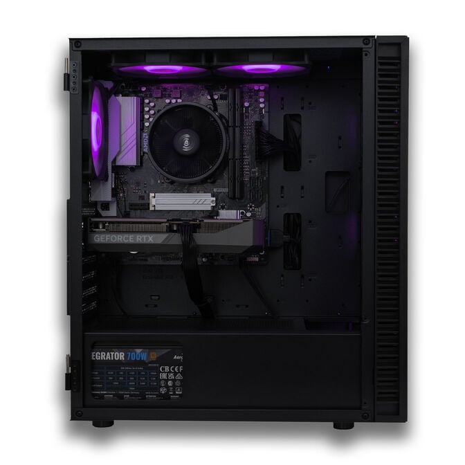 Gaming PC Mach 2, AMD Ryzen 5 7500F, RTX 5060 Ti 16GB - Prebuilt PC with Windows image number 2
