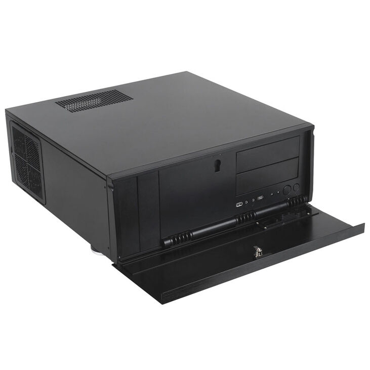 SilverStone SST-GD07B-C - Grandia Airflow Desktop, USB-C - black image number 4