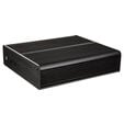 Akasa Euler M Fanless Mini-ITX case, 80W power supply, OEM - black image number null