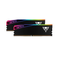 Patriot Viper Gaming RGB Elite 5 Ultra DDR5-6400 RAM, CL 32, AMD EXPO, Intel XMP 3.0 - 2x 24GB, schwarz