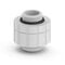 Bitspower Artemis Rotary Extender - Sandblast Silver