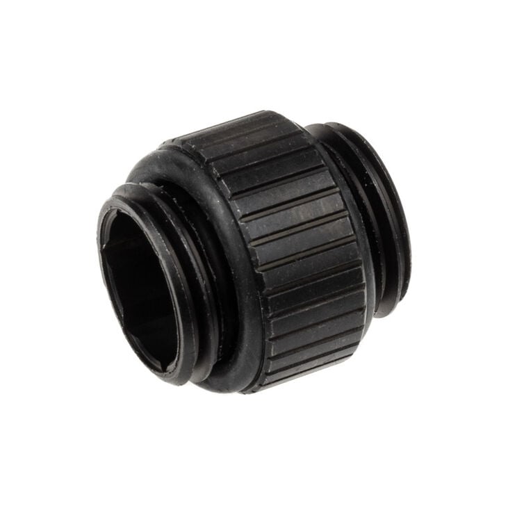 EK Water Blocks EK-Quantum Torque Micro G1/4 Inch Extension Straight MM 7 - Black image number 1