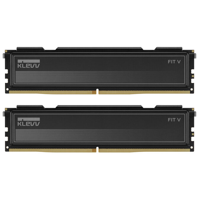 KLEVV FIT V DDR5-6000 RAM, CL30, XMP 3.0 & EXPO - 32 GB Dual-Kit, schwarz image number 0