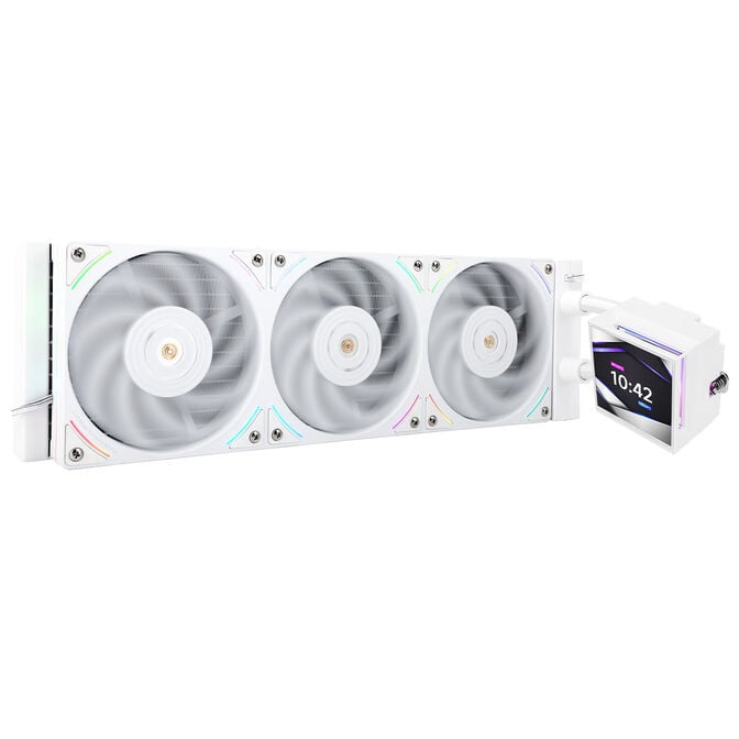Thermalright Hyper Vision UB AiO Wasserk&uuml;hlung, ARGB, Intel und AMD - 360mm, wei&szlig; image number 0